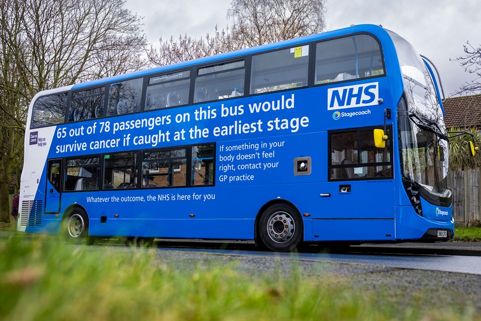 ‘Bus-ting’ Cancer Tour to Boost Awareness of Early Symptoms